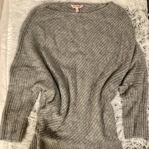 Juicy Couture slouchy sweater dolman sleeve size xl xlarge cozy oversized